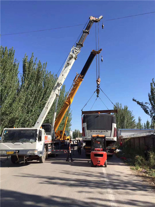 河池市港口集装箱搬运案例